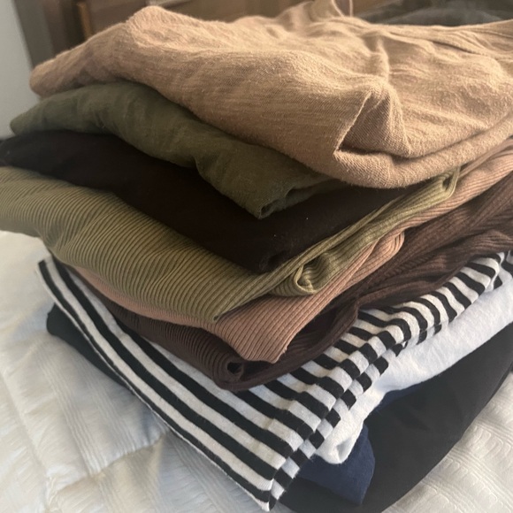 Old Navy / A New Day / ANA Bundle tops sweaters Henley t-shirts LOT 10 items m/l - Picture 16 of 16